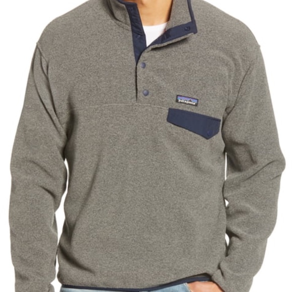 Patagonia Other - PATAGONIA GRAY GREEN SYNCHILLA SNAP T FLEECE